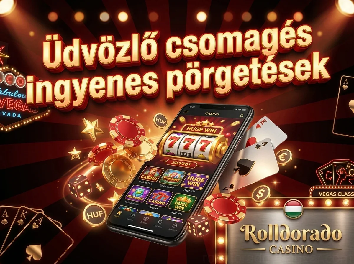 Üdvözlő csomagés ingyenes pörgetések